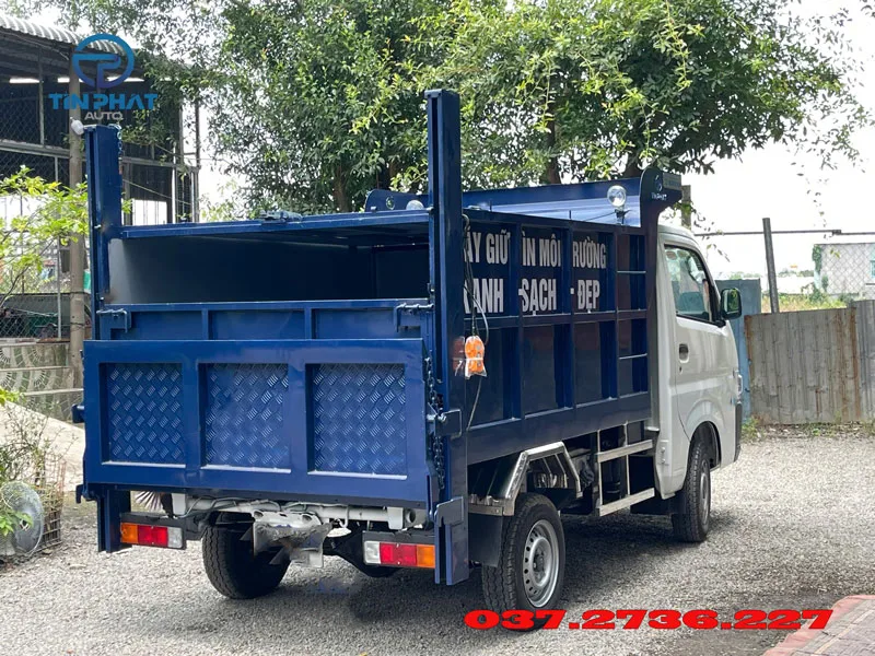 xe chở rác 3 khối suzuki tải trọng 530 kg