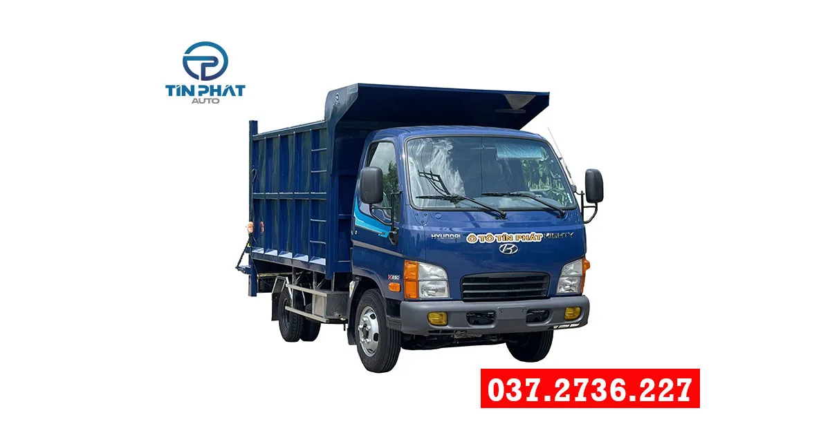 xe chở rác 8 khối hyundai n250