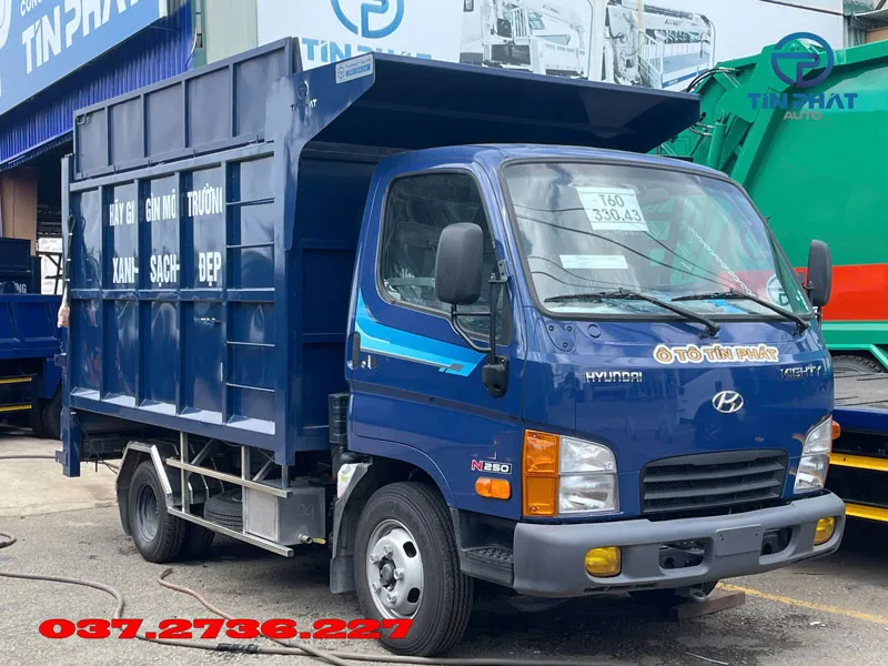 xe chở rác 8 khối hyundai mới nhất