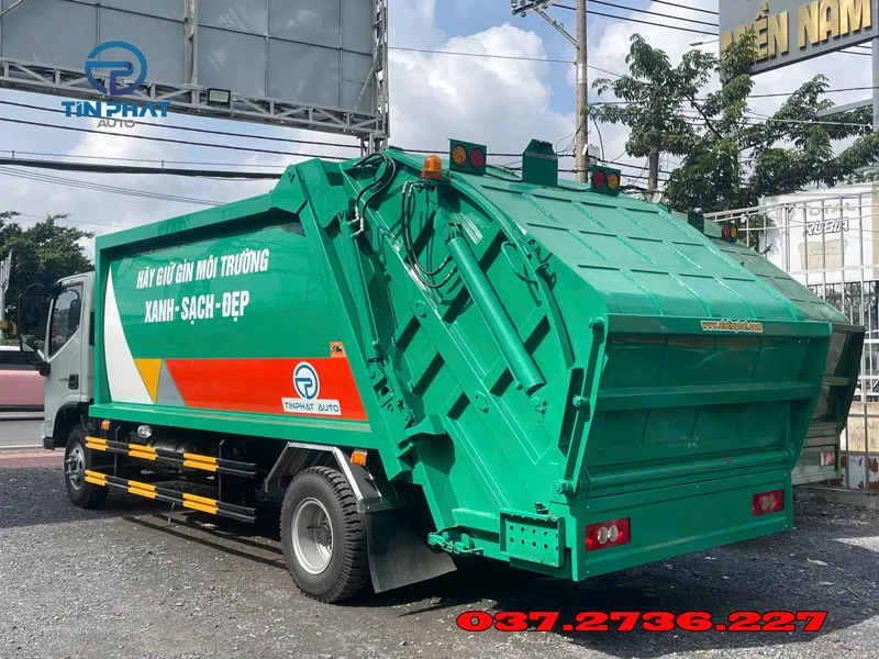xe ép rác 12 khối thaco ollin s720 xe có sẳn miền nam