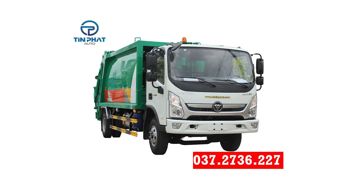 xe ép rác 12 khối thaco ollin s720, xe ép rác giá rẻ nhất