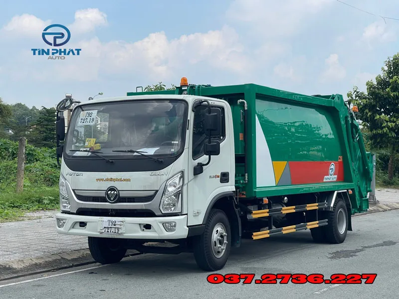 xe ép rác 12 khối thaco ollin S720