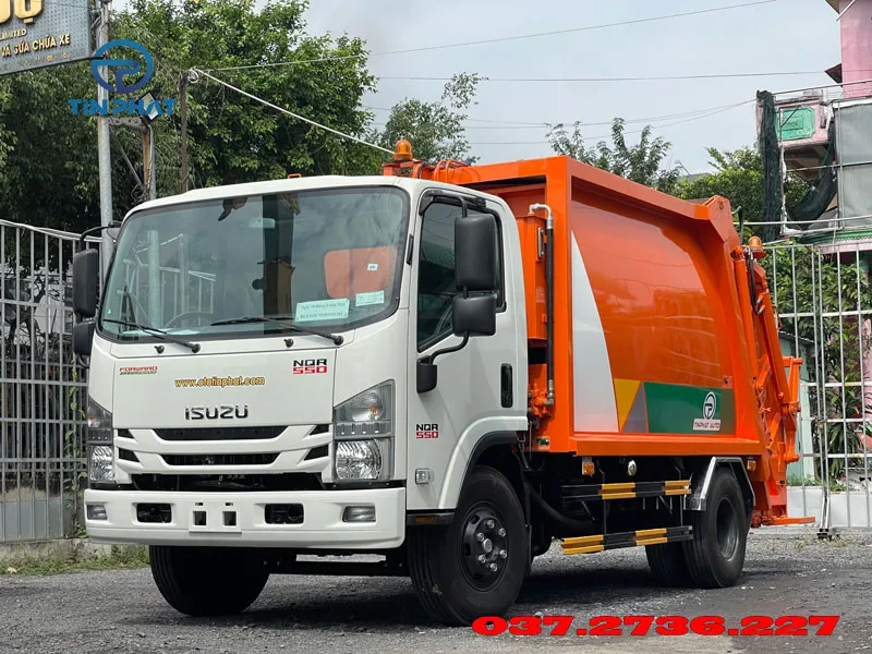 xe ép rác 7 khối isuzu có sẳn giao ngay