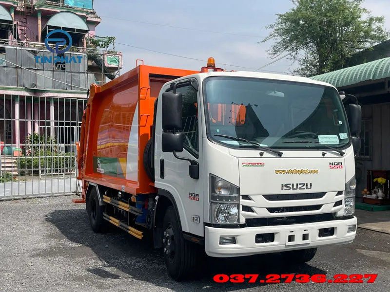 xe cuốn ép rác 7 khối isuzu nhật bản giá tốt nhất 