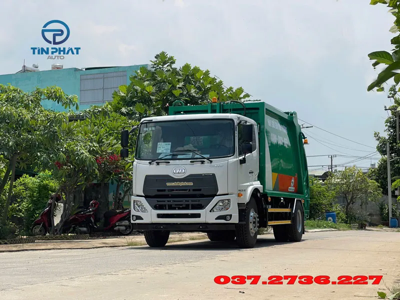 xe ép rác 14 khối UD mới nhất