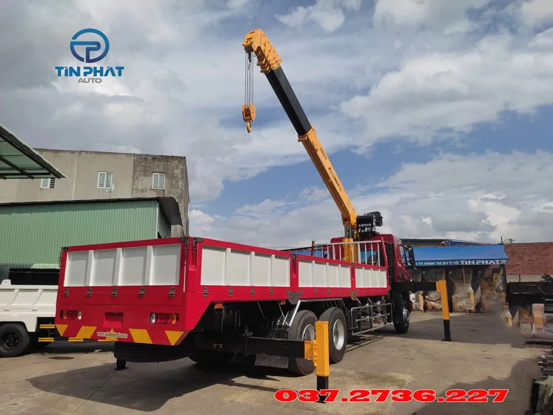 xe chenglong h5 3 chân cẩu 8 tấn soosan scs867 báo giá 