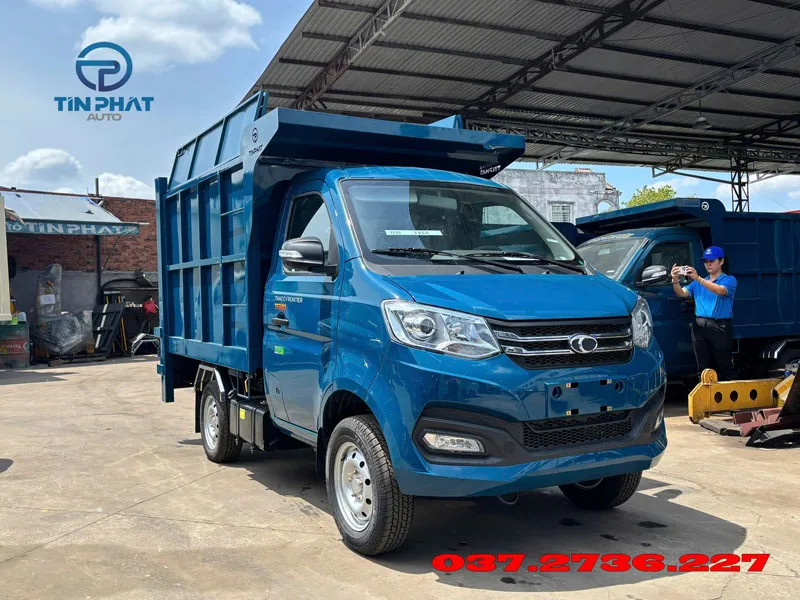 xe chở rác 4 khối thaco tf220 có sẳn giao ngay