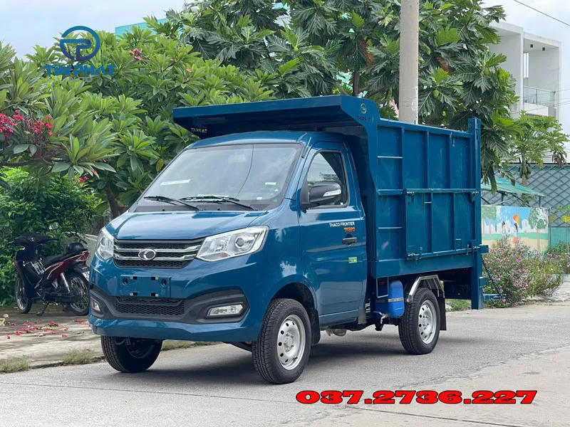 xe chở rác 4 khối thaco tf220 giá rẻ nhất