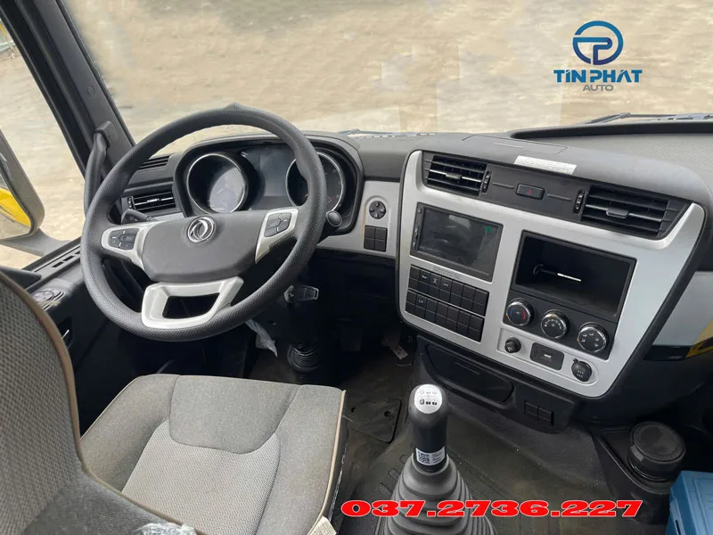xe dongfeng 3 chân gắn cẩu 8 tấn soosan scs746 nội thất hiện đại