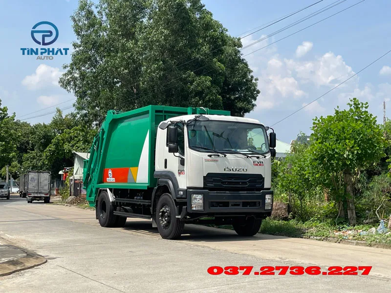 xe ép rác 14 khối isuzu fvr900 có sẳn giao ngay
