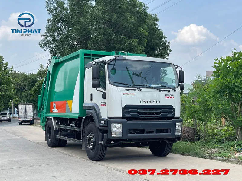 xe ép rác 14 khối isuzu fvr900 euro 5