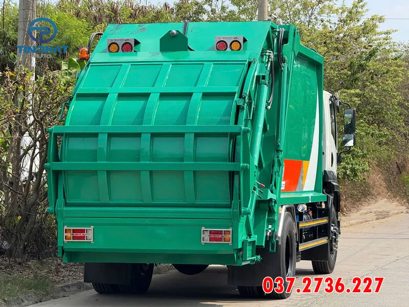 Xe ép rác 14 khối ISUZU FVR. Tải 6 tấn, Có sẳn giao ngay 