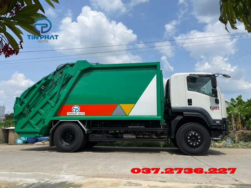 xe ép rác 14 khối isuzu fvr900