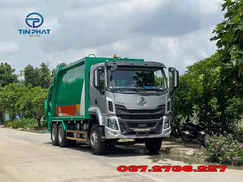 xe ép rác 24 khối chenglong 3 chân giá rẻ nhất