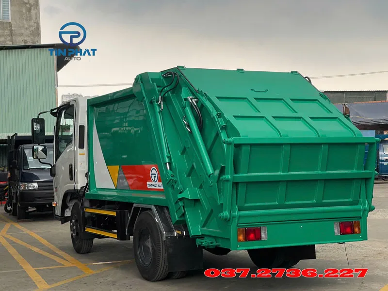 xe ép rác 3 khối isuzu qkr230 e5 báo giá xe ép rác miền nam