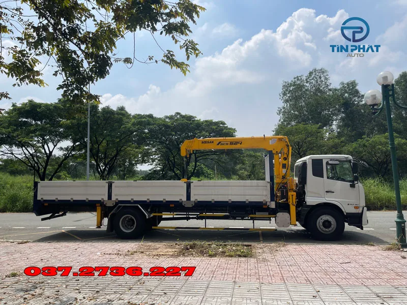 xe tải ud 2 chân cẩu 5 tấn soosan
