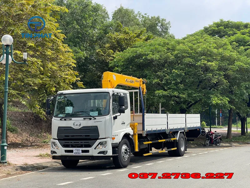 xe tải ud 2 chân cẩu 5 tấn soosan