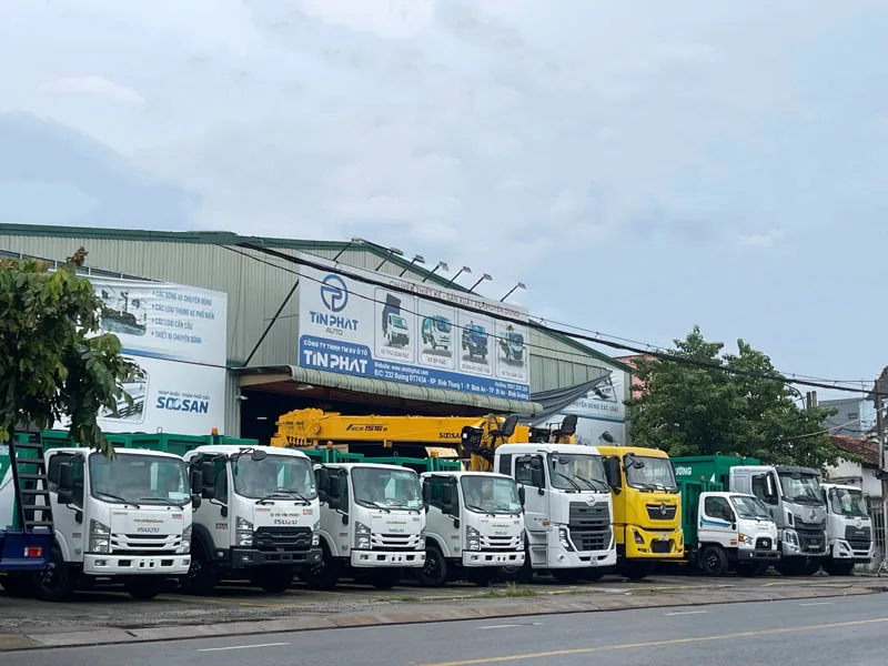 giới thiệu công ty ô tô tín phát