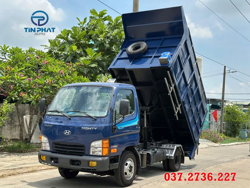 xe chở rác 8 khối hyundai N250 tải 1995 kg 