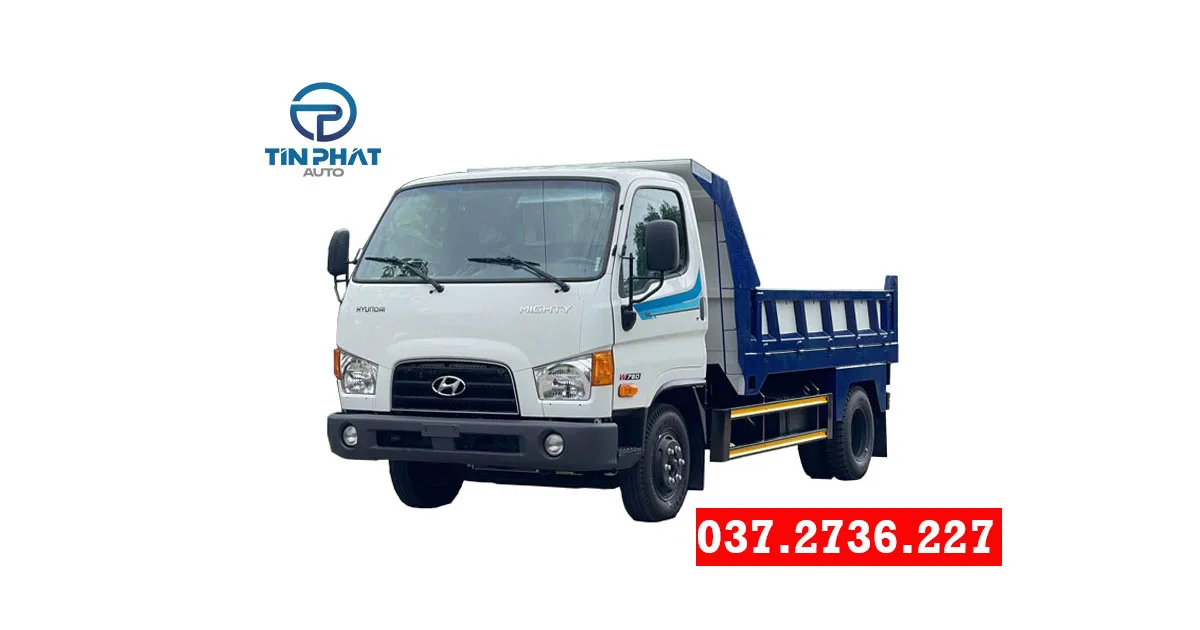 xe ben hyundai w750 3.5 tấn