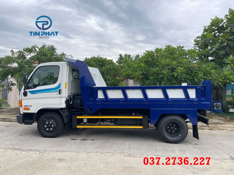 xe ben hyundai w750 3.5 tấn xe ben bền bỉ chắc chắn