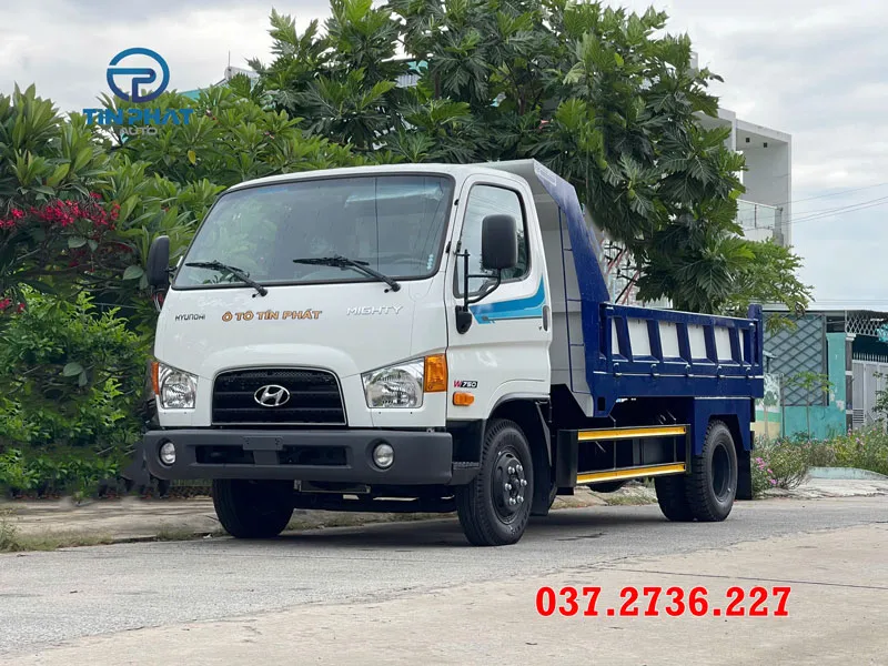 xe ben hyundai w750 3.5 tấn e5 mới nhất nhất