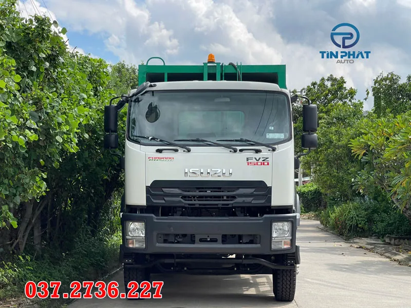 xe ép rác 22 khối nâng kẹp isuzu FVZ Xe Isuzu euro 5
