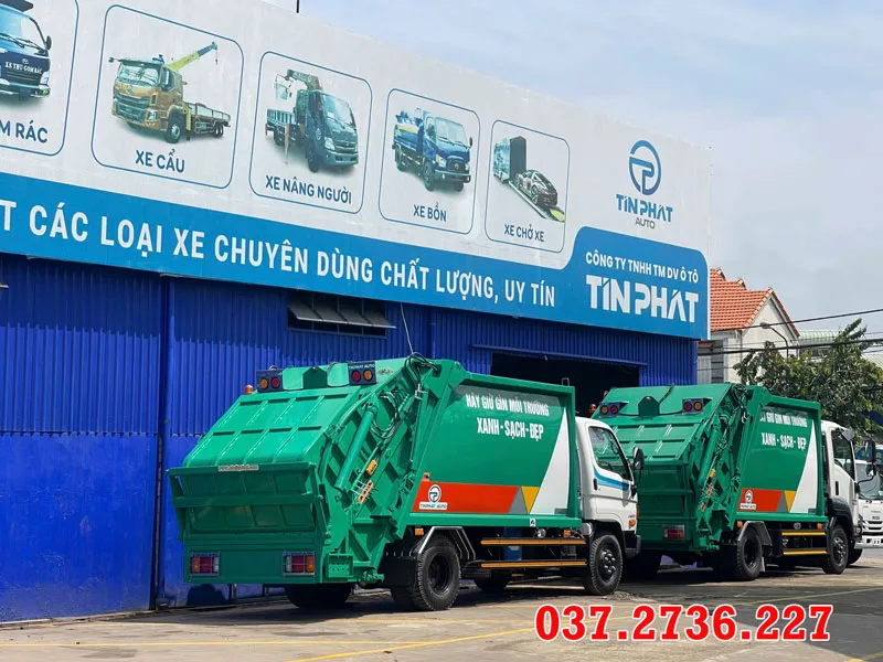 mua xe ép rác tại xưởng giá rẻ nhất 