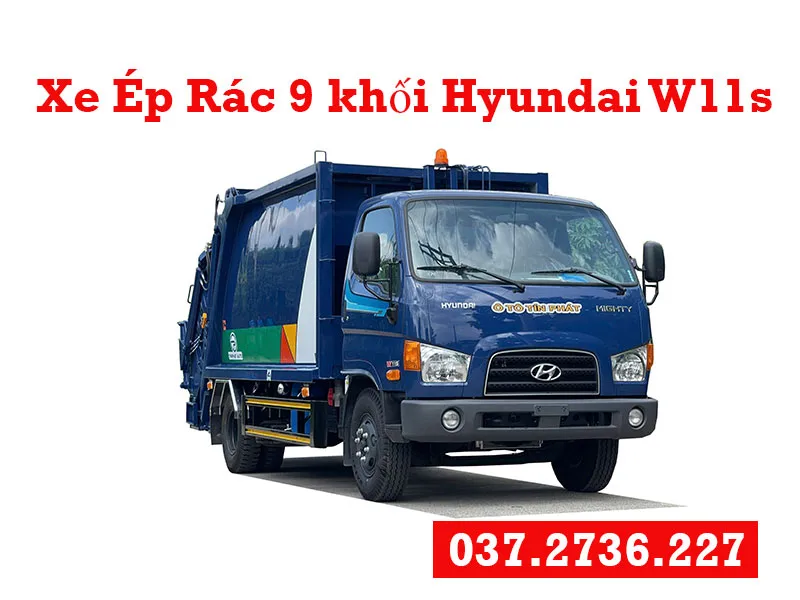 giá xe ép rác hyundai 9 khối euro 5 mới nhất 
