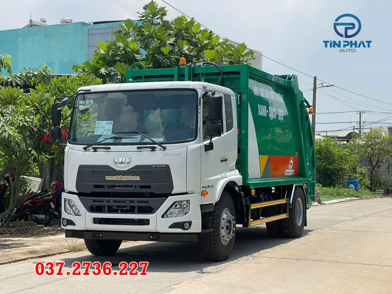 xe ép rác 14 khối - UD Trucks