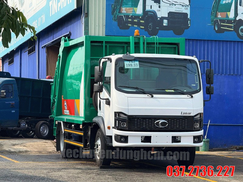 Xe ép rác 12 khối Thaco Linker T2-12 Mới nhất